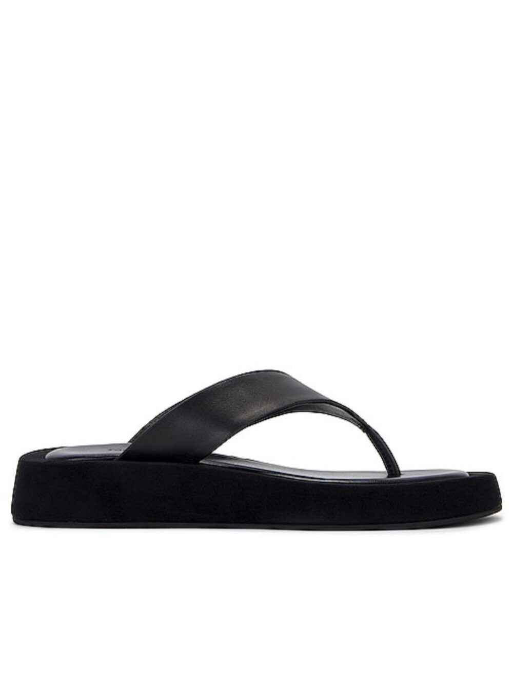 Tony Bianco Ives Platform Thong Sandal Black Size 8